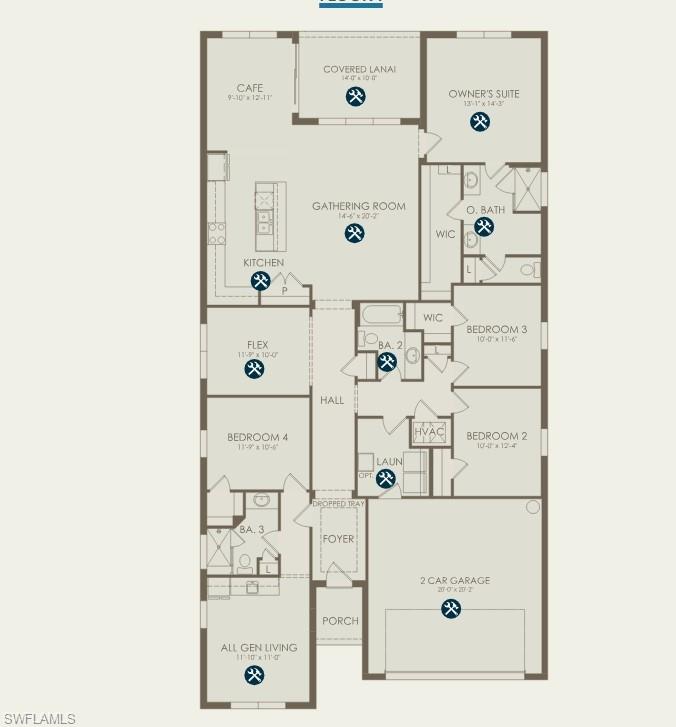 3587 Loyalty Loop Immokalee, FL 34142 - Photo 2 of 19 Floor plan