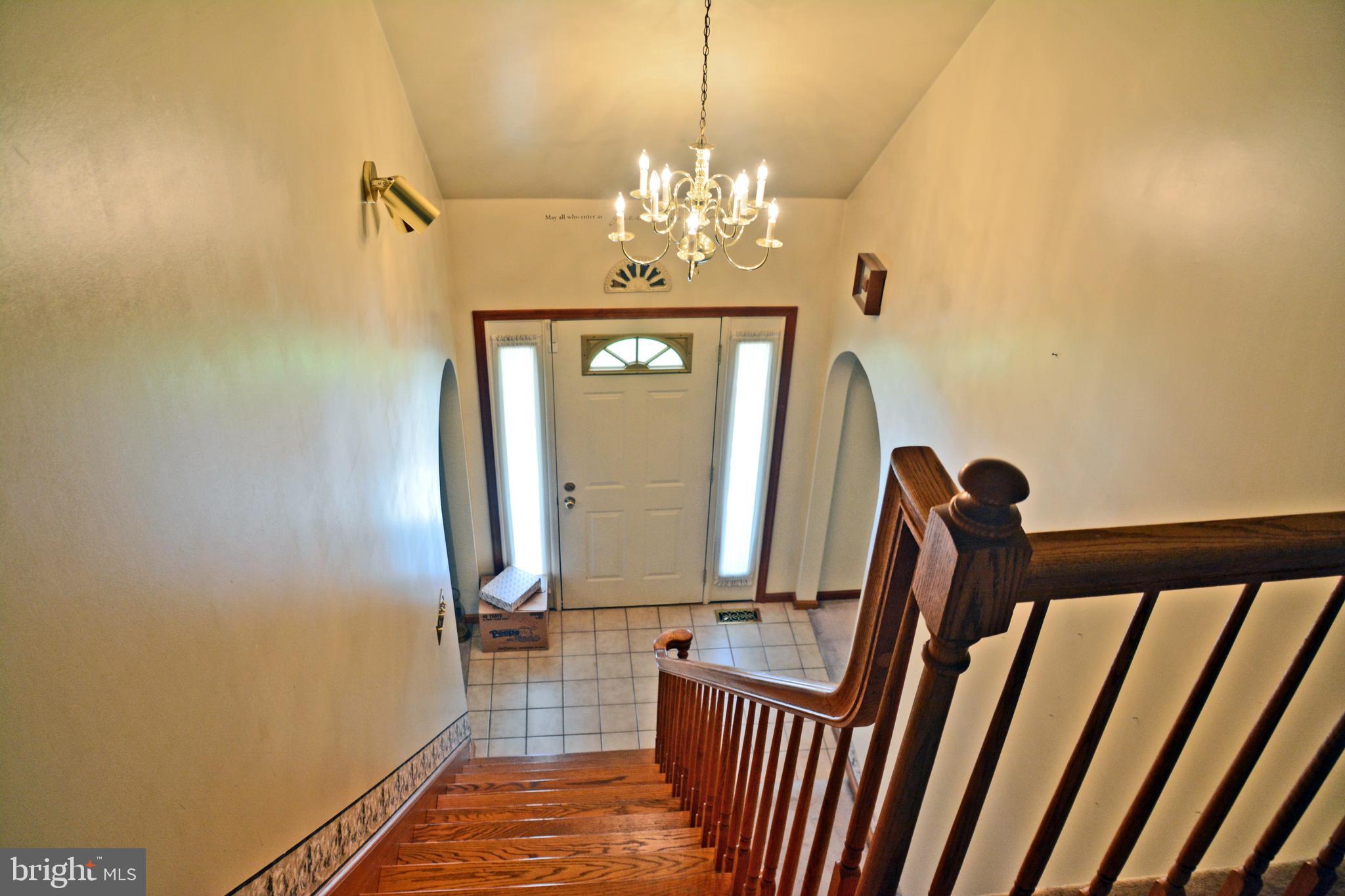 419 Woleber Road Myerstown, PA 17067 - Photo 24 of 55 Front Door from second floor landing