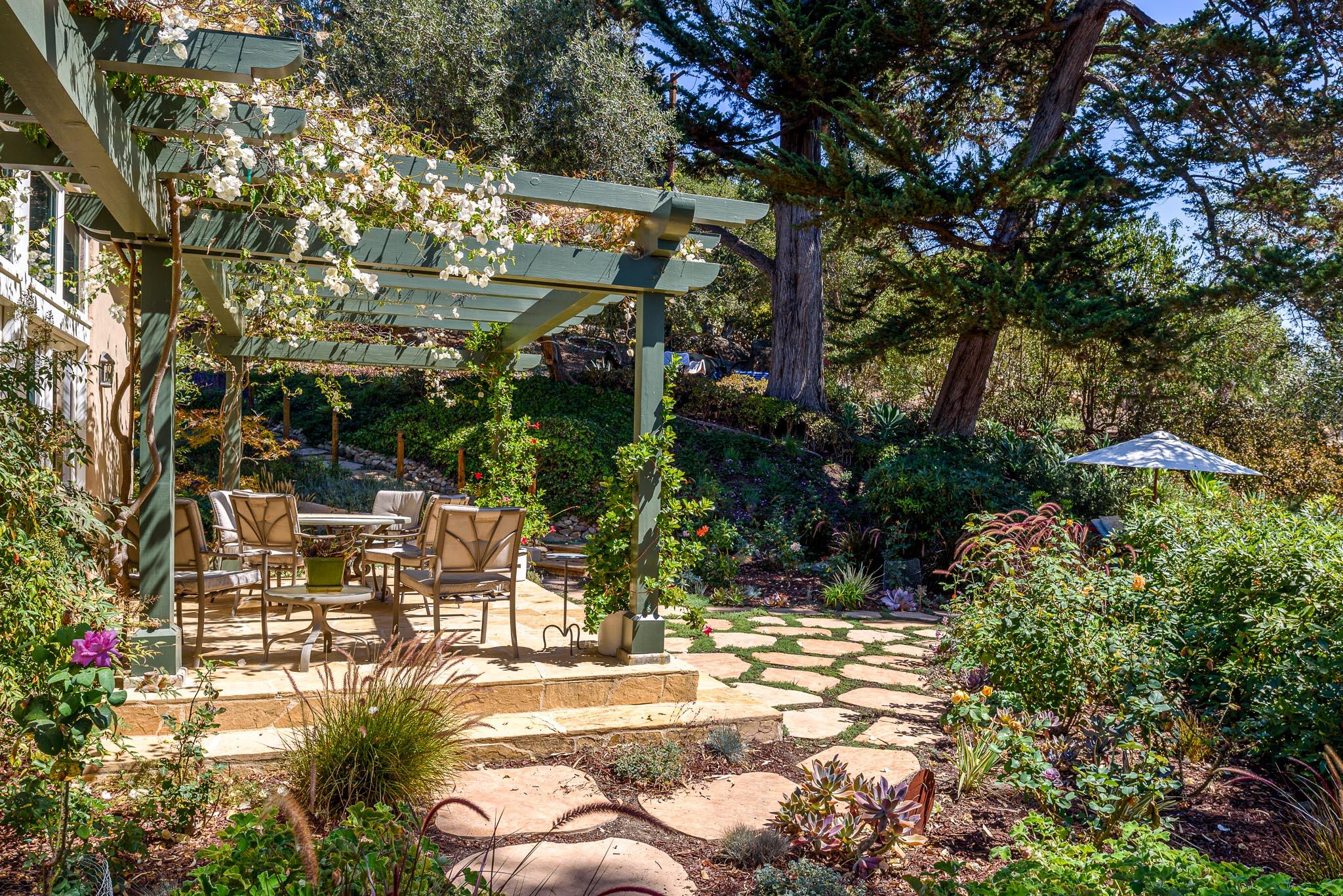 726 El Rancho Road Montecito, CA 93108 - Photo 17 of 43 Patio off Living Room