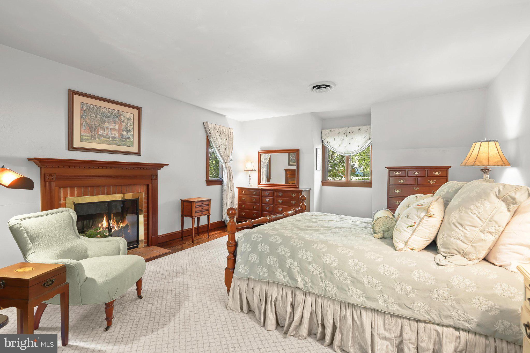 3903 Dance Mill Road Phoenix, MD 21131 - Photo 32 of 79 Primary Bedroom - Fireplace