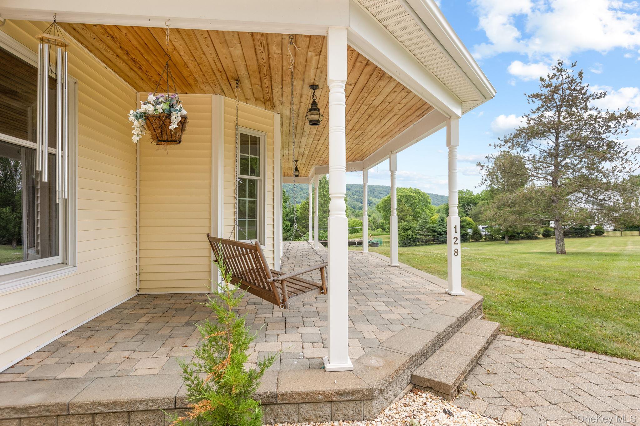 128 Old Pawling Road Pawling, NY 12564 - Photo 5 of 37 Enjoy the unilock front porch