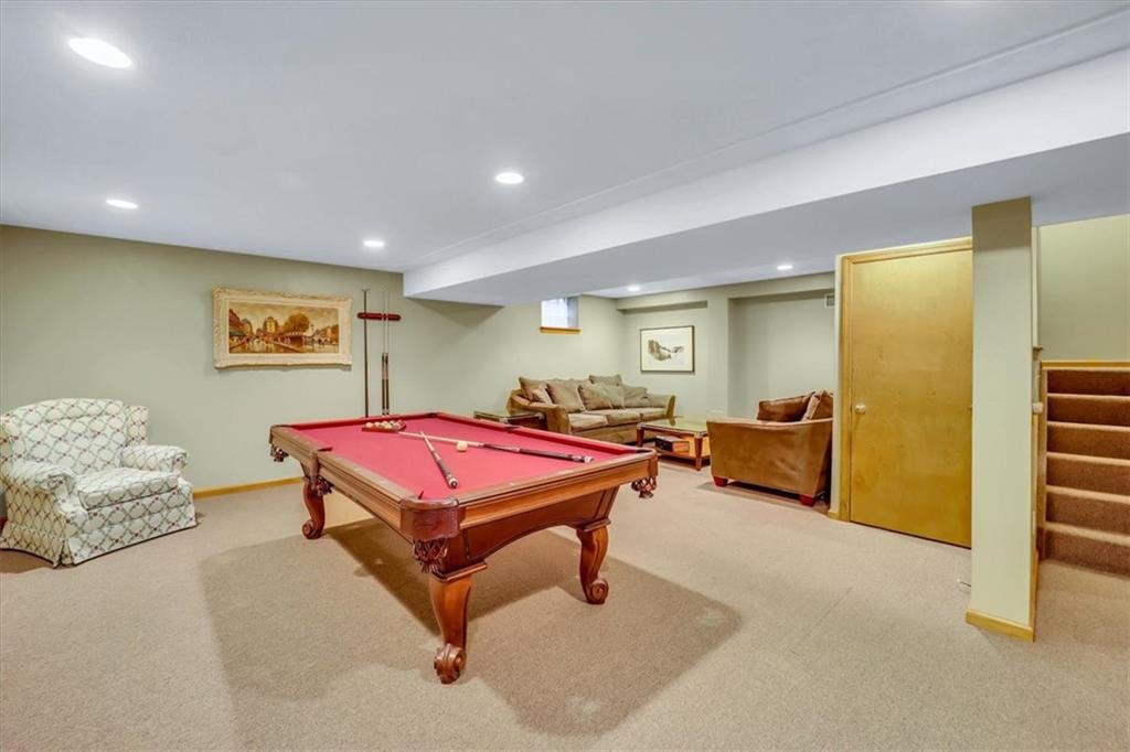 351 Cobblestone Circle McKees Rocks, PA 15136 - Photo 20 of 23 a living room with furniture pool table and a table