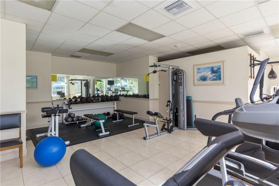 336 North Birch Road, Unit 10C Fort Lauderdale, FL 33304 - Photo 18 of 24 Fitness room