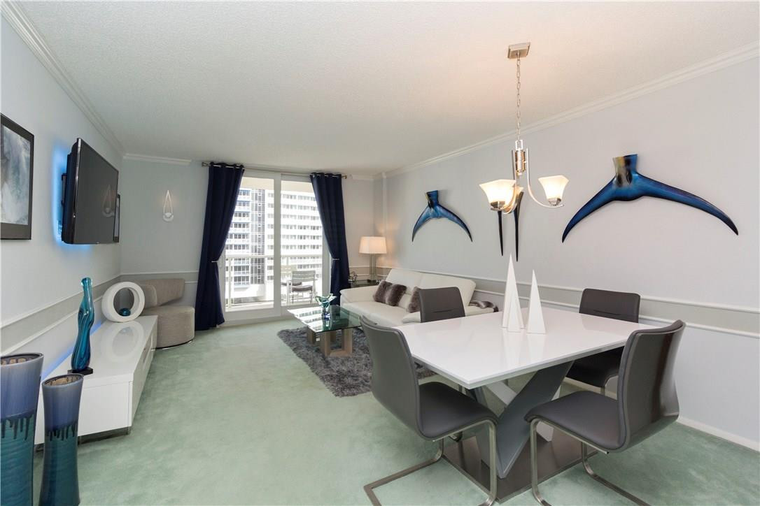 336 North Birch Road, Unit 10C Fort Lauderdale, FL 33304 - Photo 7 of 24 Living Room/Dining area