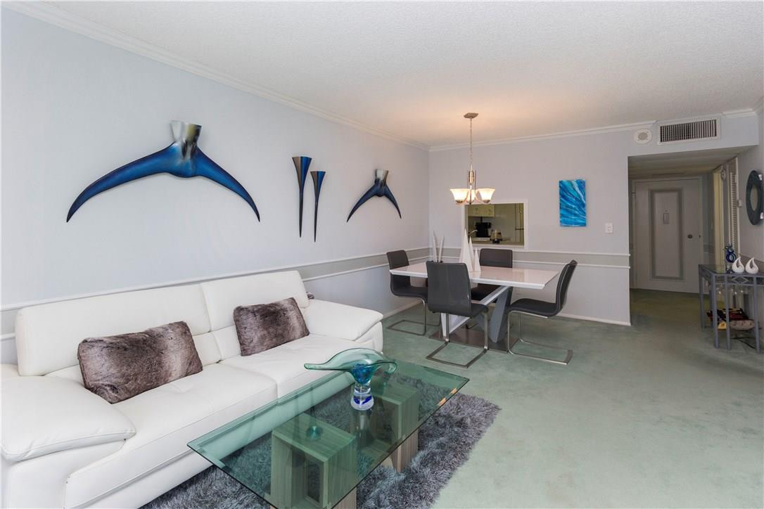 336 North Birch Road, Unit 10C Fort Lauderdale, FL 33304 - Photo 8 of 24 Living Room/Dining area