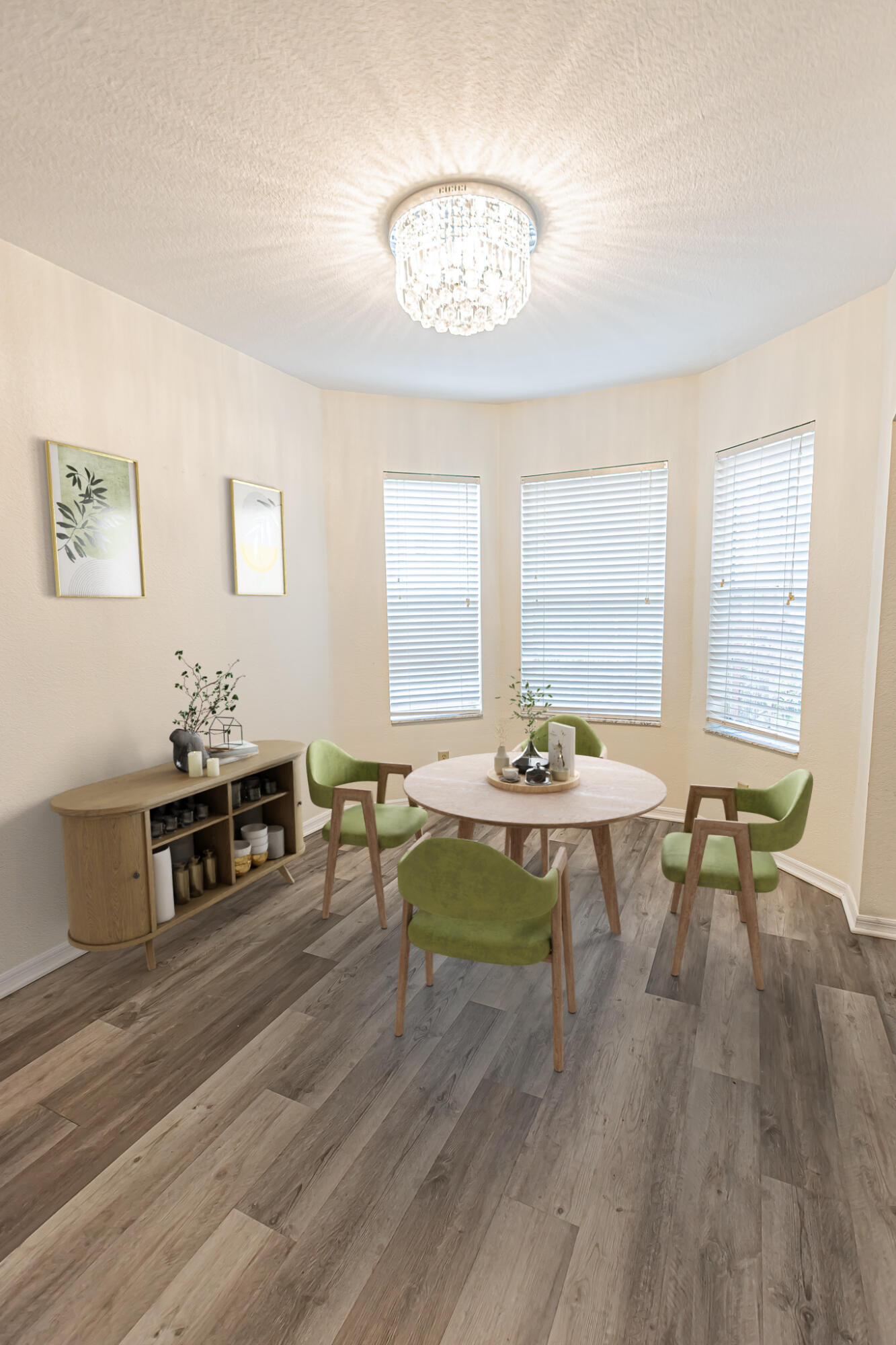 168 Southwest Peacock Boulevard, Unit 35103 Port St. Lucie, FL 34986 - Photo 3 of 43 a living room with furniture a table and large windows