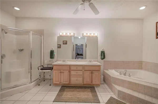 a view of outdoor space with green space