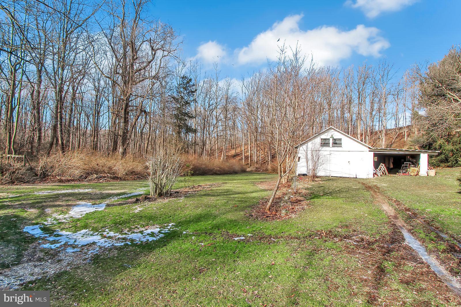 212 Wiley Mill Road New Park, PA 17352 - Photo 19 of 26 Front Yard/Detached Garage/Equipment Shed