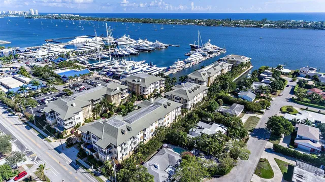 a view of a room with an empty room and windows