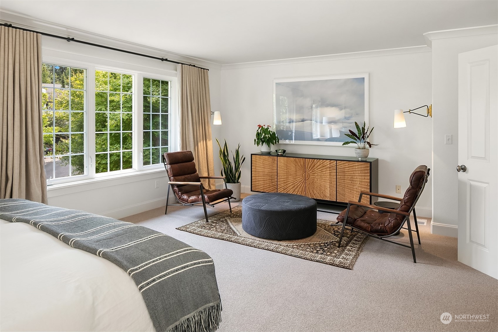 16030 Southeast 48th Drive Bellevue, WA 98006 - Photo 23 of 35 a bedroom with a bed and a window