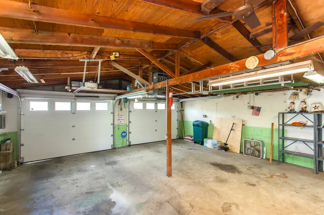 a view of garage