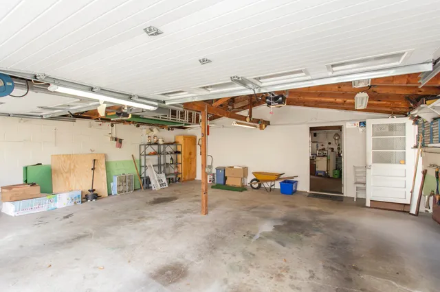 a view of storage and utility room