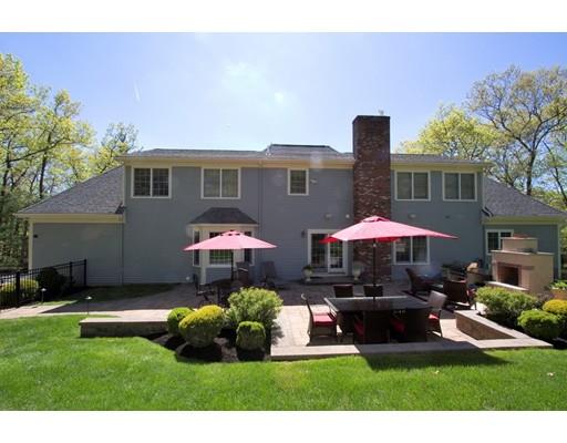 113 Flint Farm Road Middleton, MA 01949 - Photo 29 of 29 a front view of house with yard and outdoor seating