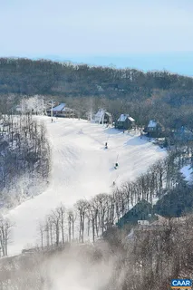 an outdoor space with garden view