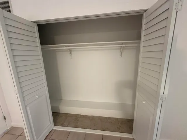 a view of closet