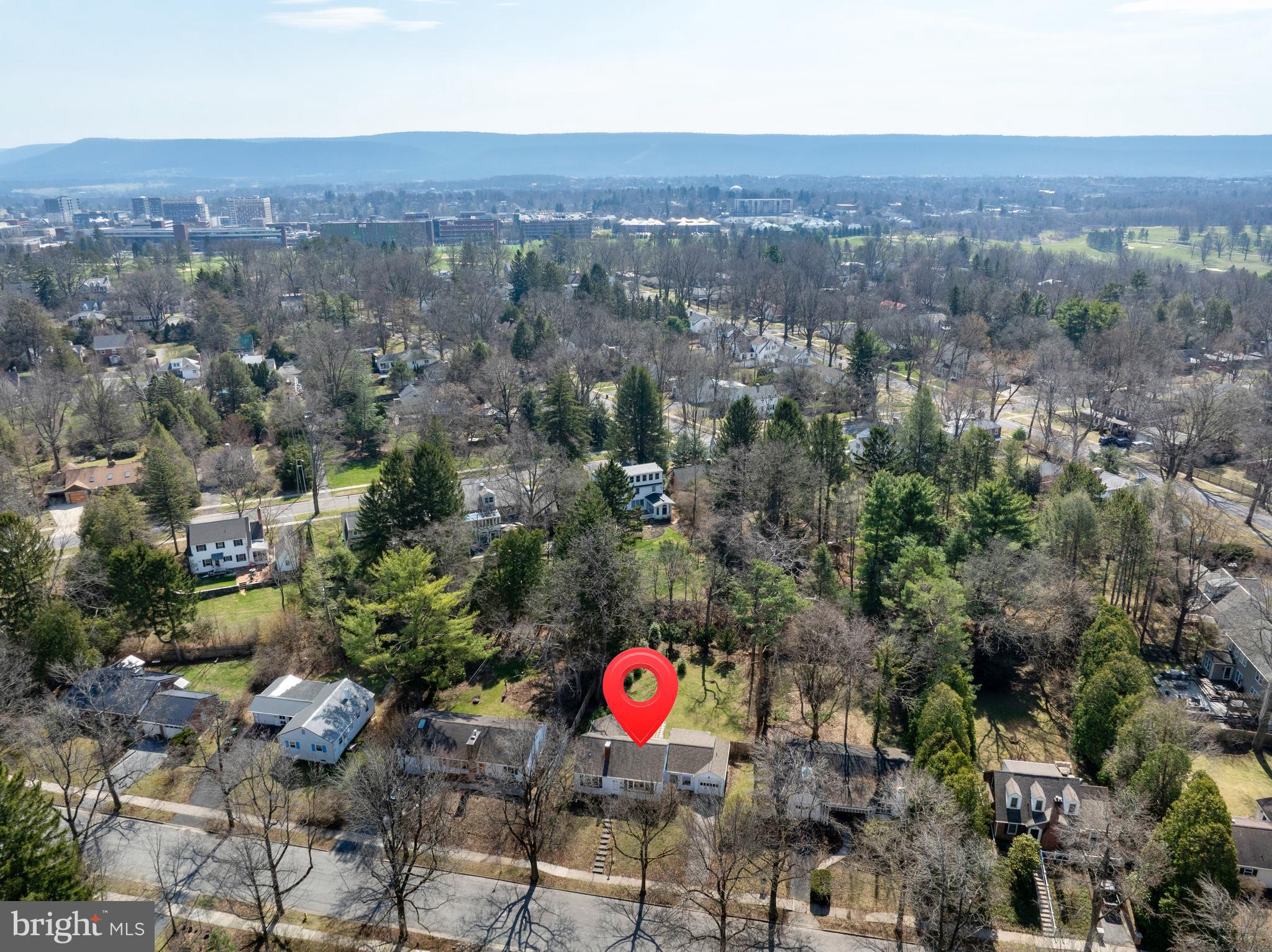 422 Martin Terrace State College, PA 16803 - Photo 52 of 56 an aerial view of a city with lots of residential buildings