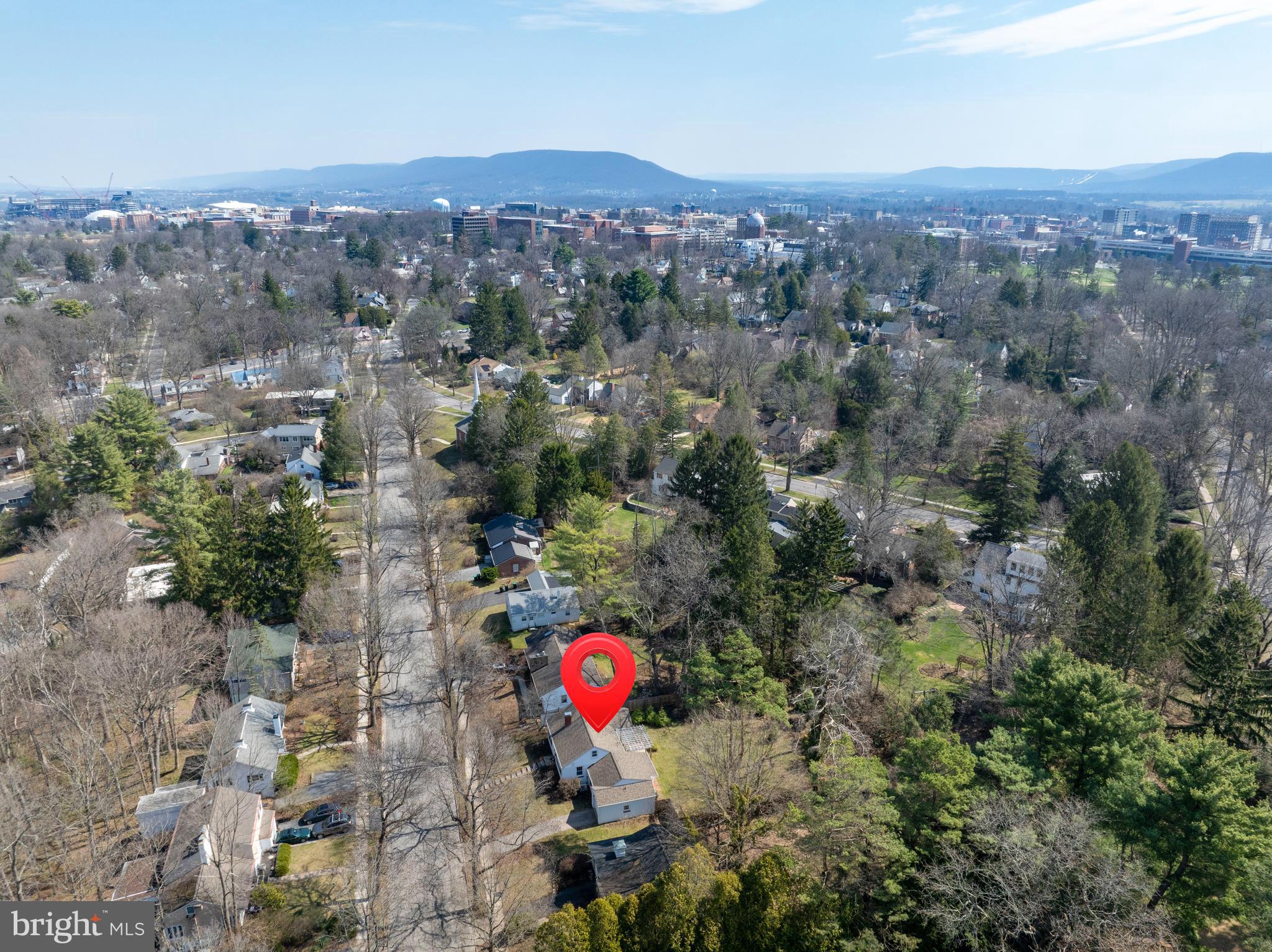 422 Martin Terrace State College, PA 16803 - Photo 54 of 56 an aerial view of a house with a backyard