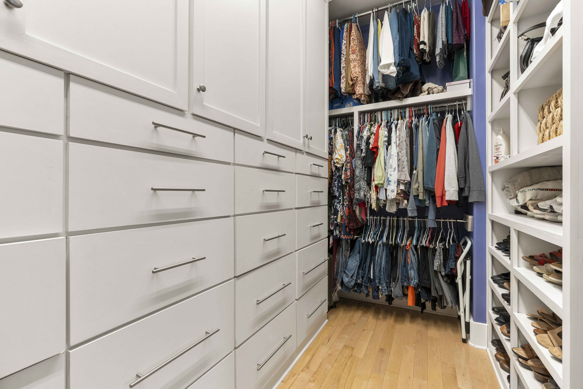 107 Tiffany Court Franklin, TN 37064 - Photo 49 of 98 a view of walk in closet with clothes and shoes