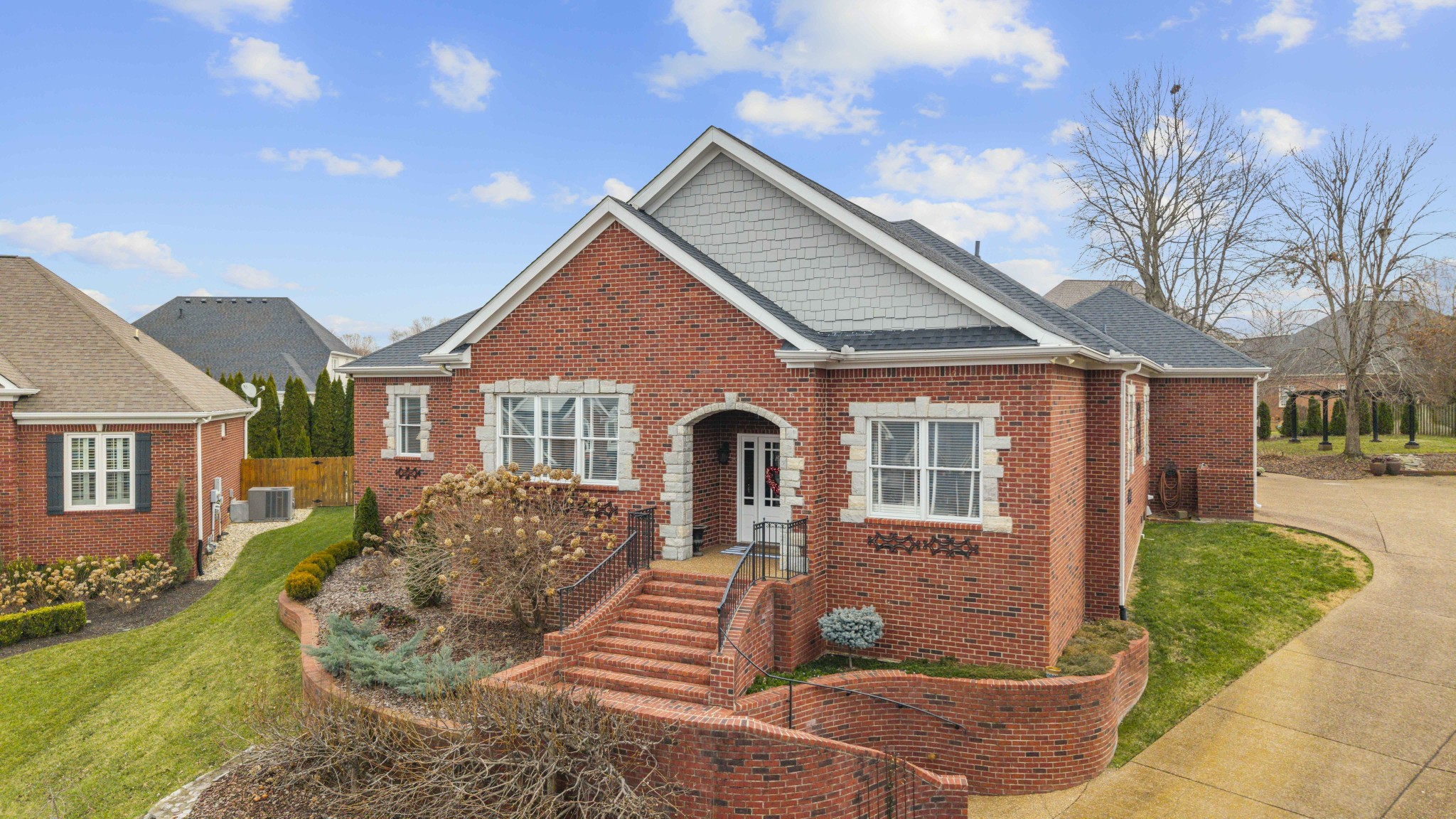 107 Tiffany Court Franklin, TN 37064 - Photo 5 of 98 a front view of a house with a yard