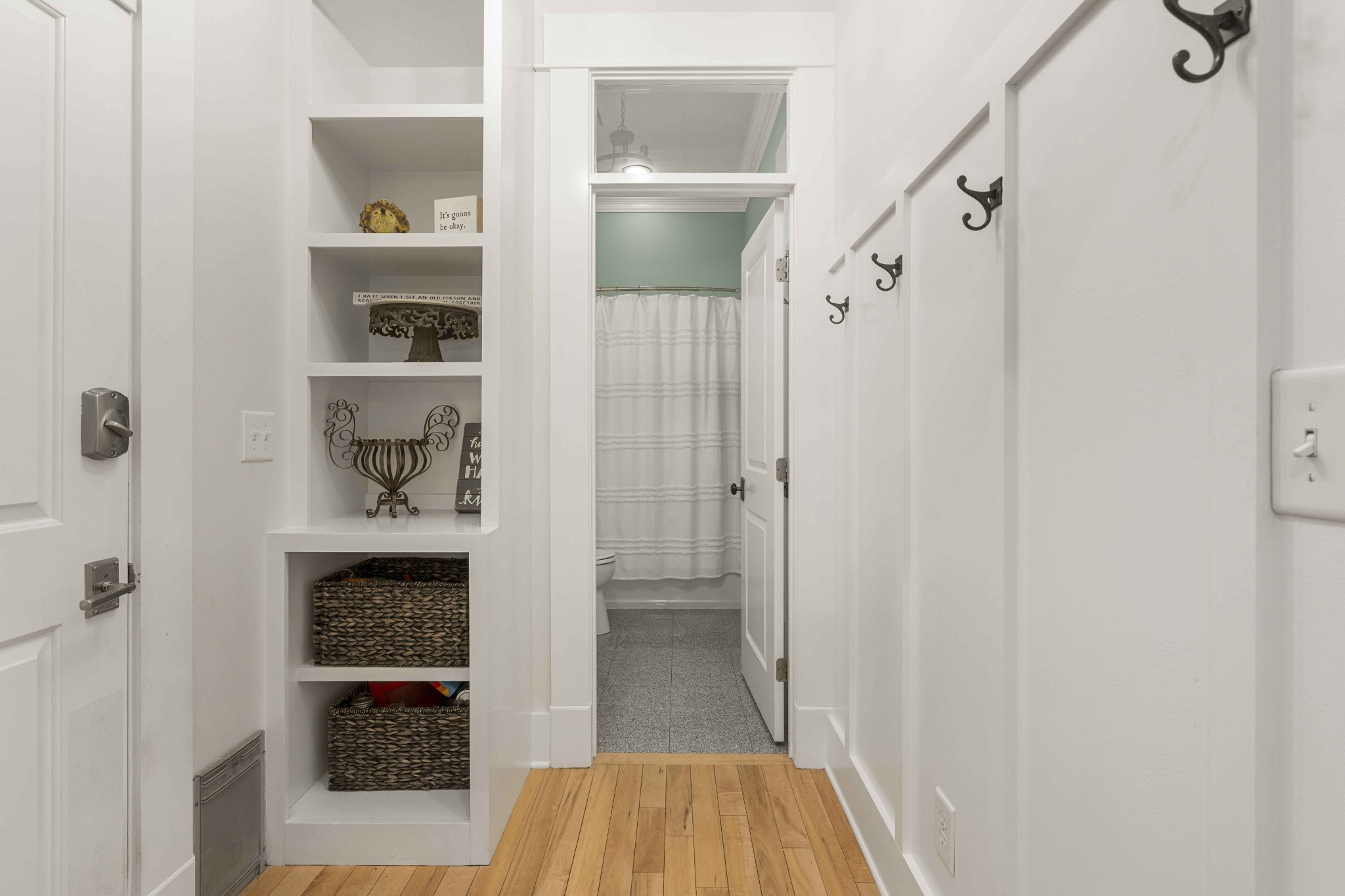 107 Tiffany Court Franklin, TN 37064 - Photo 64 of 98 a view of hallway with walk in closet and wooden floor