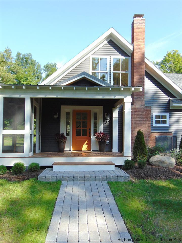4576 Atwood Road Stone Ridge, NY 12484 - Photo 3 of 35 a front view of a house with yard and green space