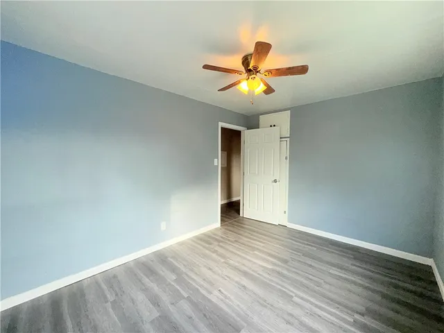 wooden floor in an empty room