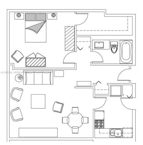 $2,400 | 700 Biltmore Way, Unit 1112, Coral Gables, FL 33134