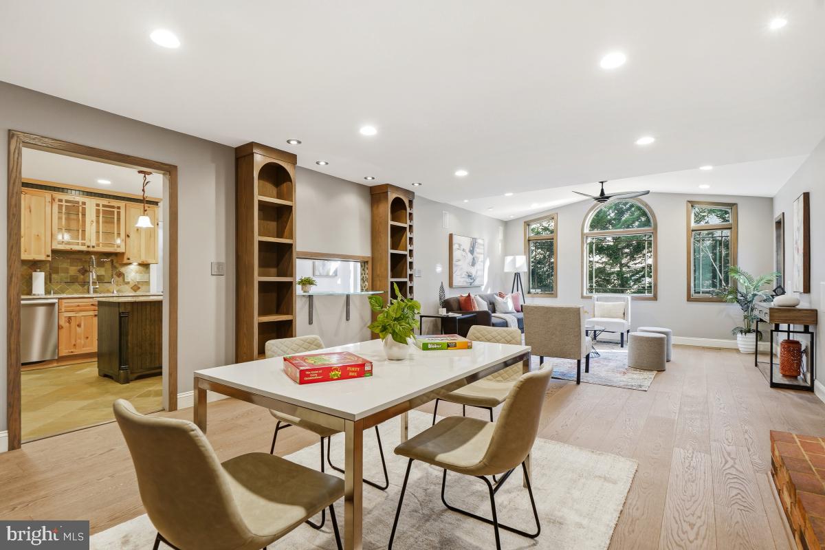 9804 Korman Court Potomac, MD 20854 - Photo 21 of 66 a outdoor space with furniture kitchen view and a large window