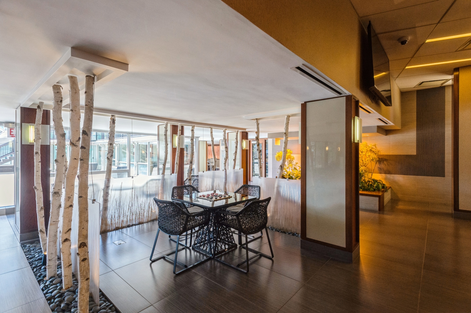 400 East Randolph Street, Unit 3209 Chicago, IL 60601 - Photo 56 of 59 a dining room with furniture and wooden floor