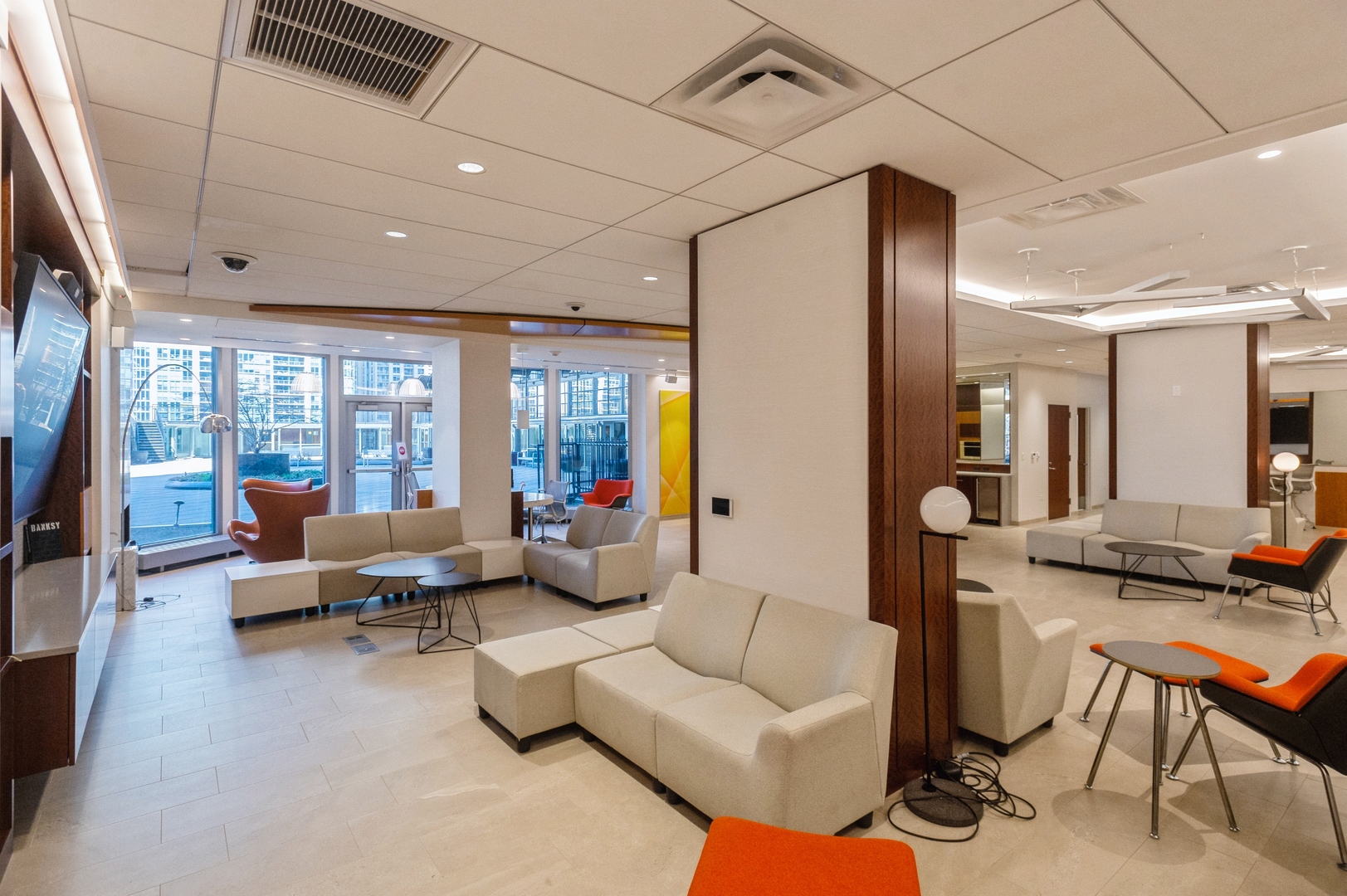 400 East Randolph Street, Unit 3209 Chicago, IL 60601 - Photo 58 of 59 a living room with furniture and a large window