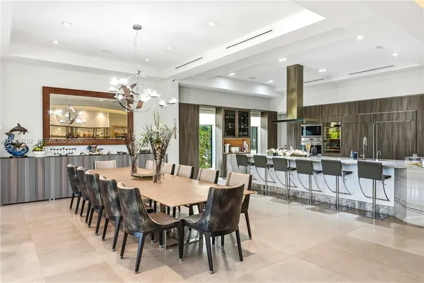 a spacious bathroom with a tub and shower
