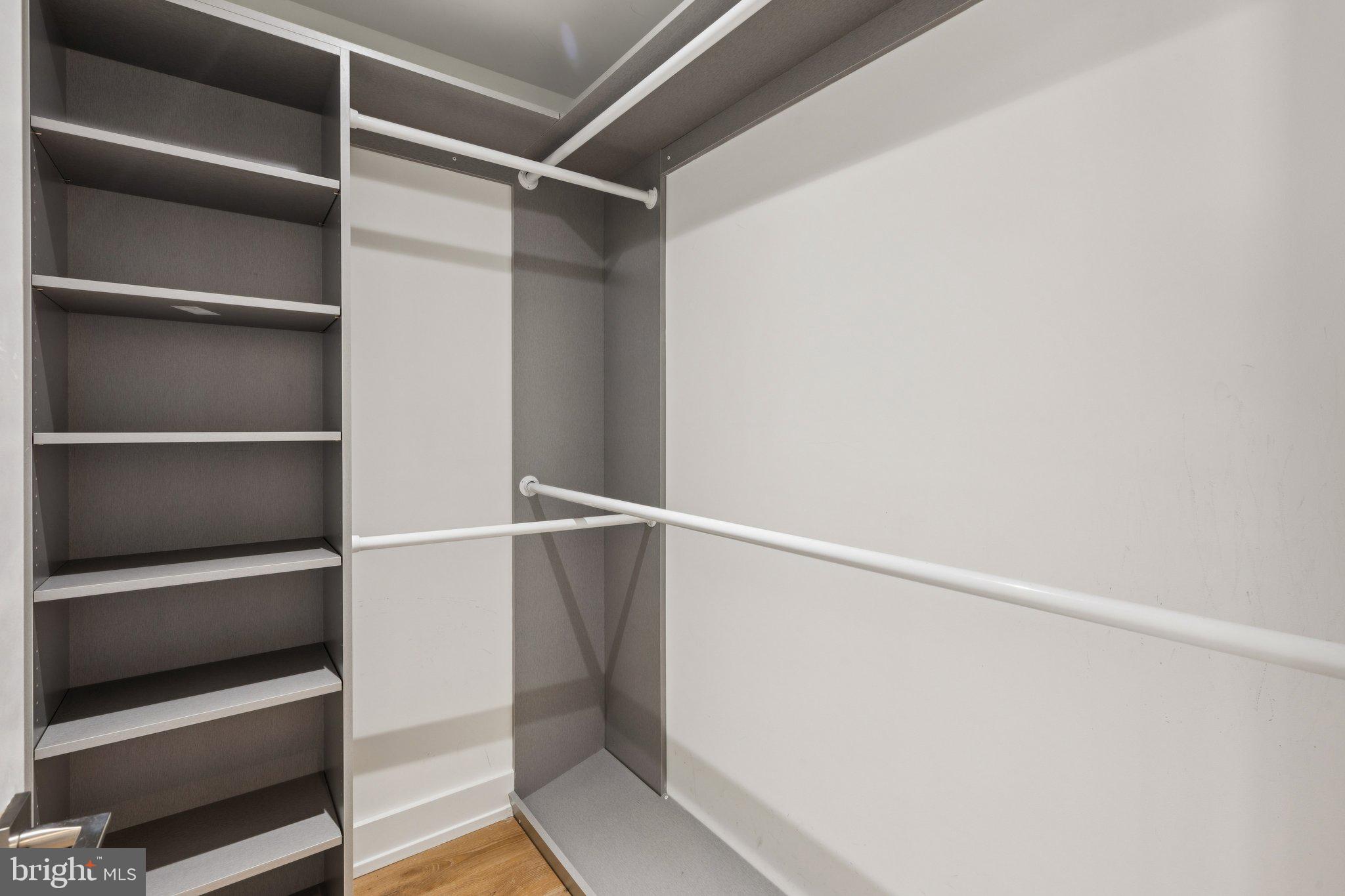 719 South 20th Street Philadelphia, PA 19146 - Photo 34 of 53 a view of walk in closet with empty racks