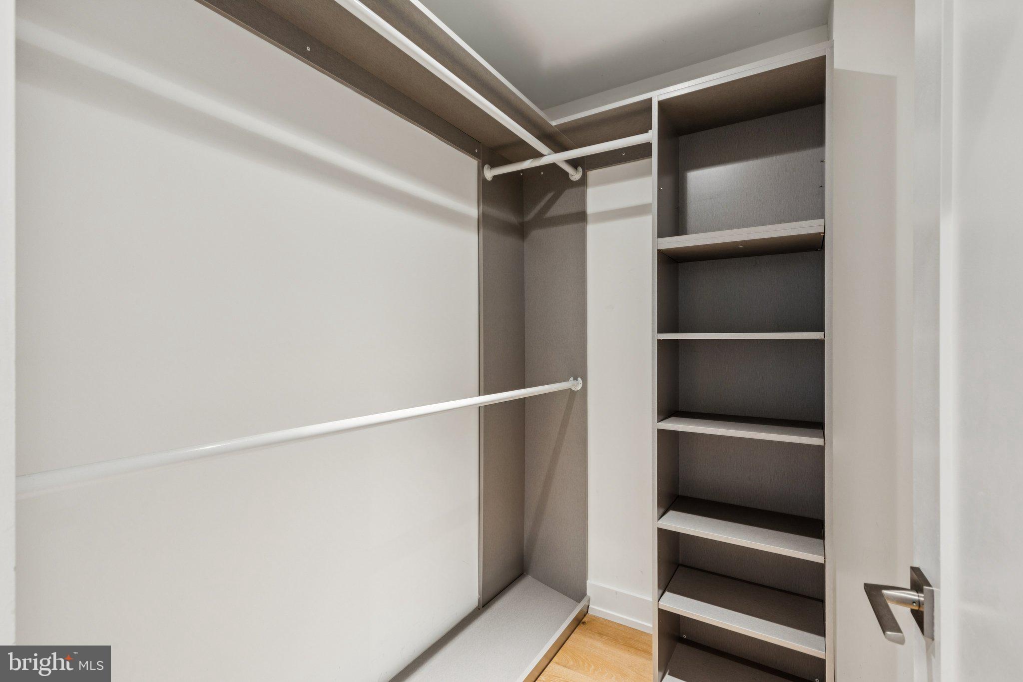 719 South 20th Street Philadelphia, PA 19146 - Photo 35 of 53 a view of walk in closet with empty racks