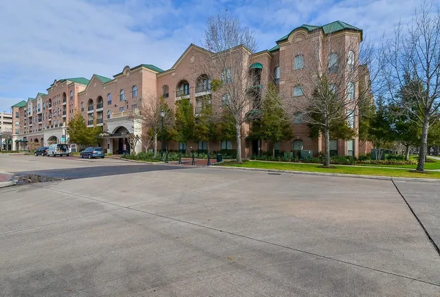 a view of a city with tall buildings