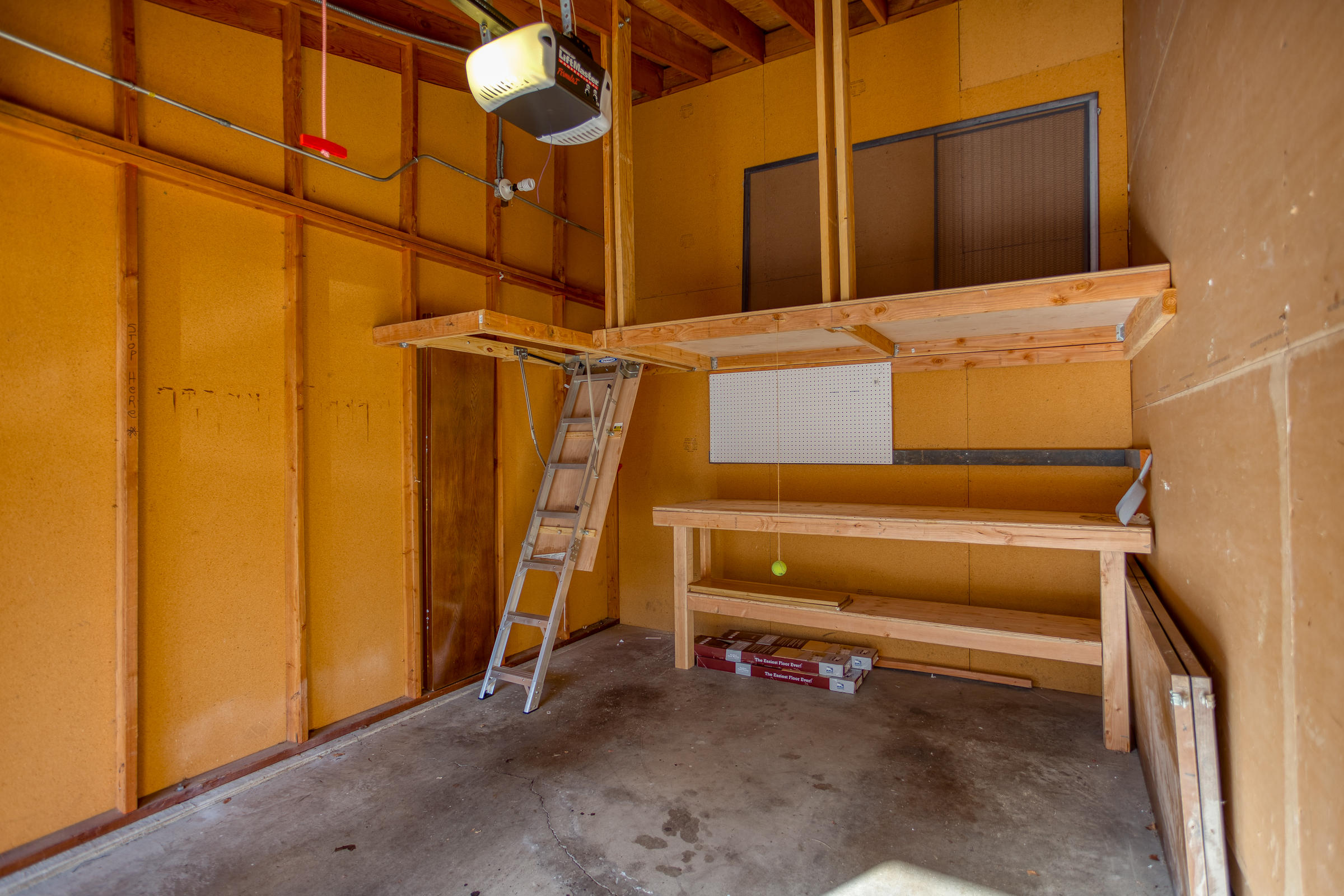 410 Ridgecrest Trail, Unit 126 Redding, CA 96003 - Photo 12 of 50 Garage -BuiltIn Storage &DropDown Ladder