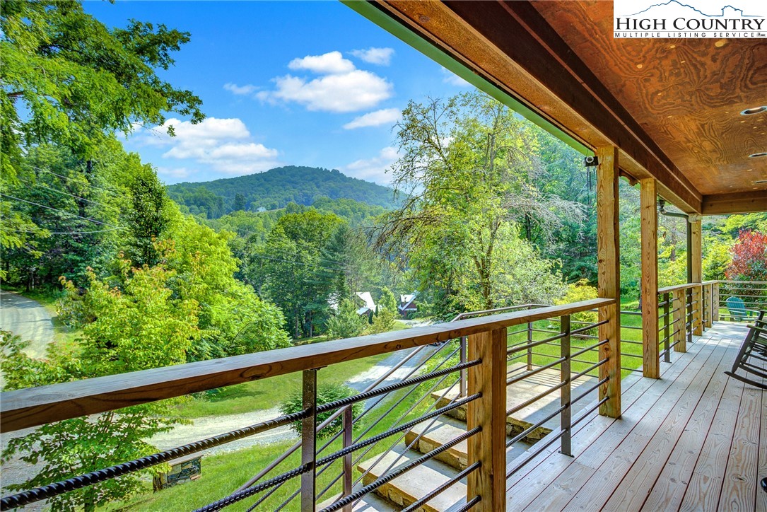 568 Auborn Trivette Road Sugar Grove, NC 28679 - Photo 22 of 29 a view of a porch