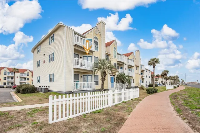a view of a building with a street