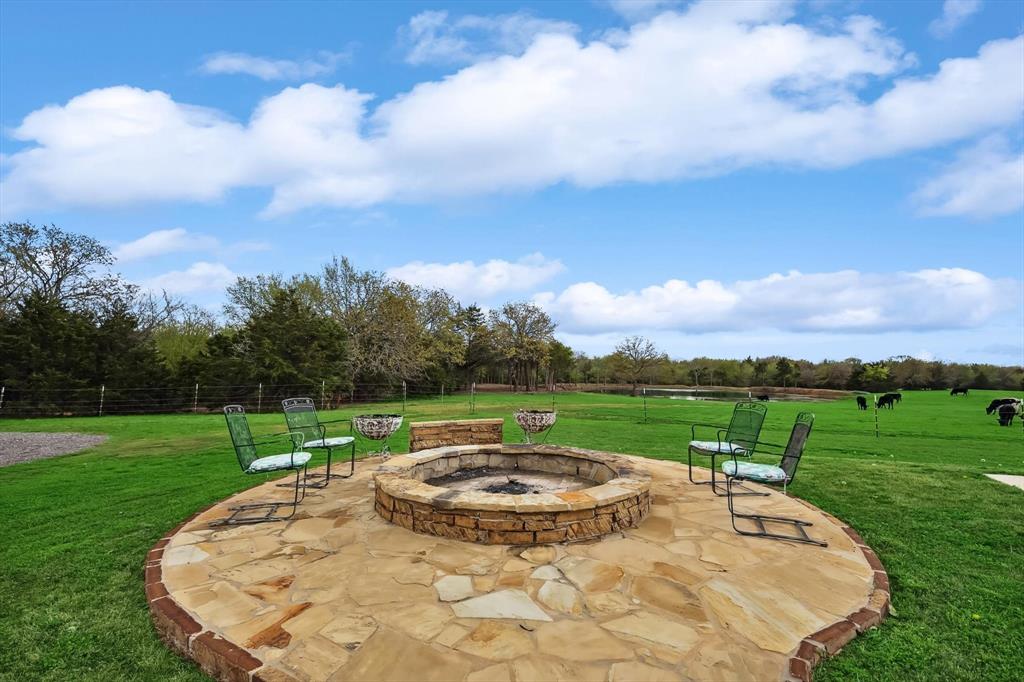 812 McKenzie Road Collinsville, TX 76233 - Photo 30 of 40 a view of a swimming pool with a yard