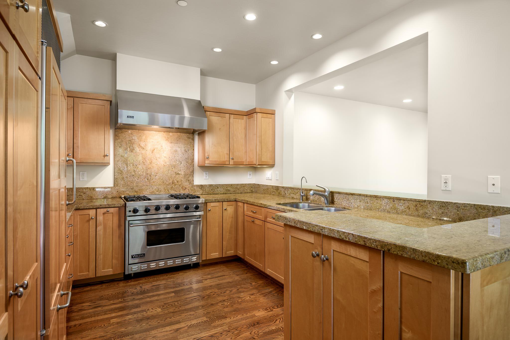 1517 East Valley Road, Unit B Montecito, CA 93108 - Photo 12 of 25 a kitchen with a sink stove and refrigerator