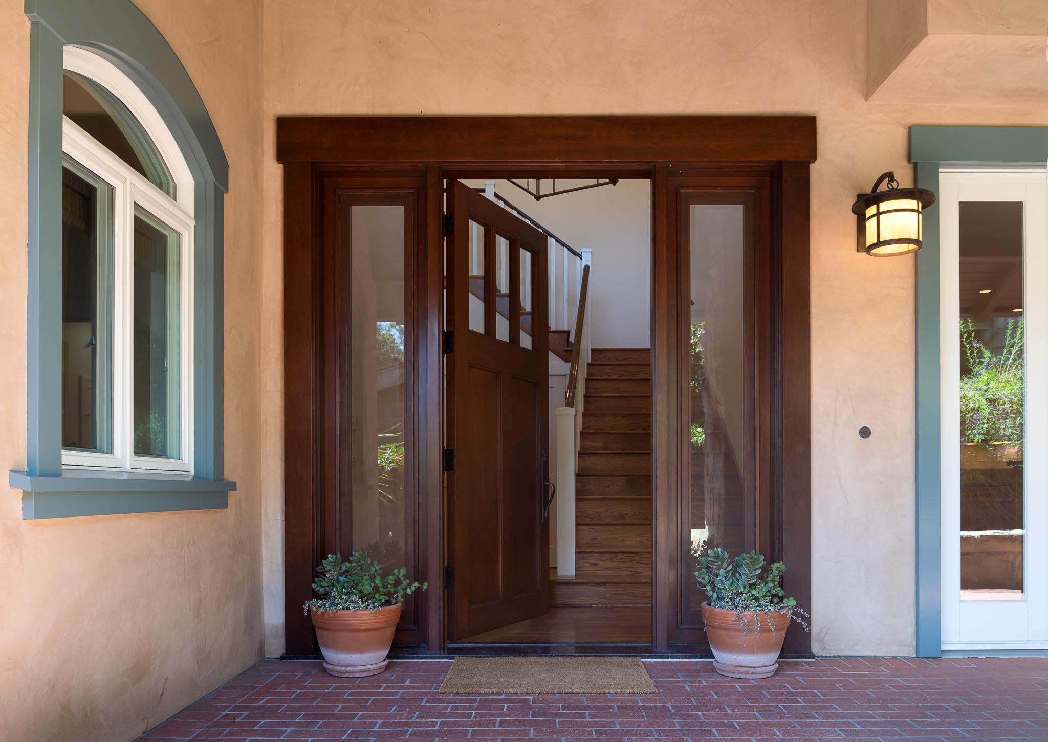 1517 East Valley Road, Unit B Montecito, CA 93108 - Photo 4 of 25 a view of a entryway door of the house