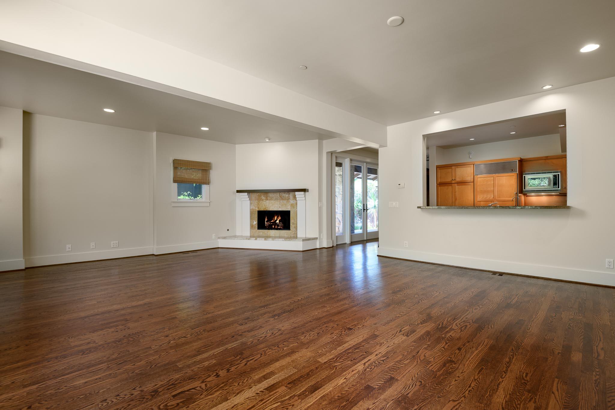 1517 East Valley Road, Unit B Montecito, CA 93108 - Photo 7 of 25 a view of empty room with wooden floor and a window