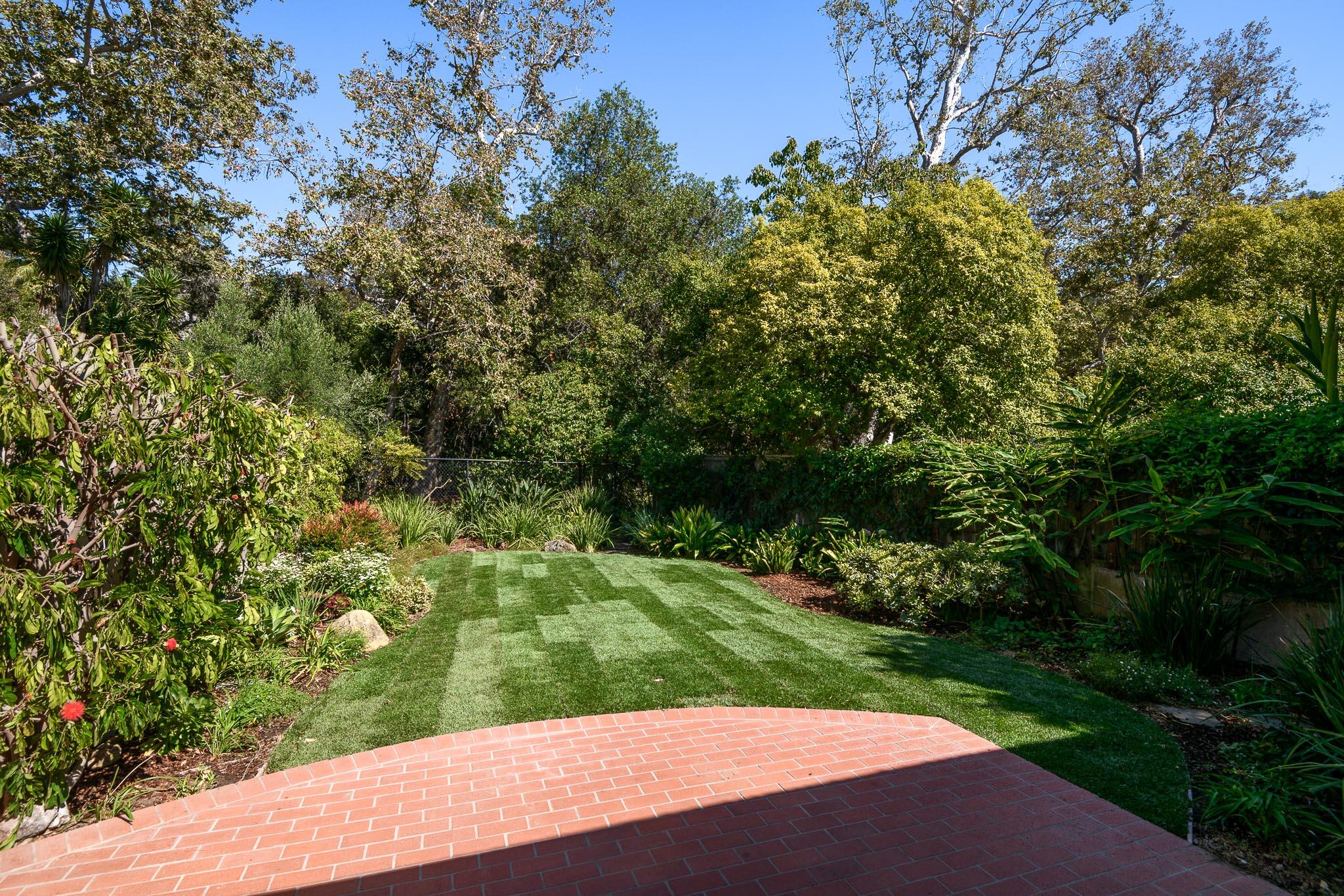 1517 East Valley Road, Unit B Montecito, CA 93108 - Photo 10 of 25 a view of a yard