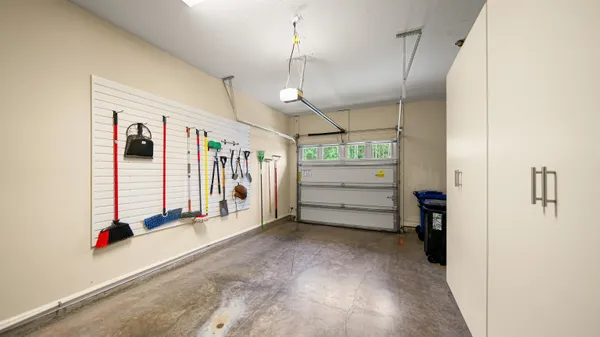 a view of a livingroom with an empty space