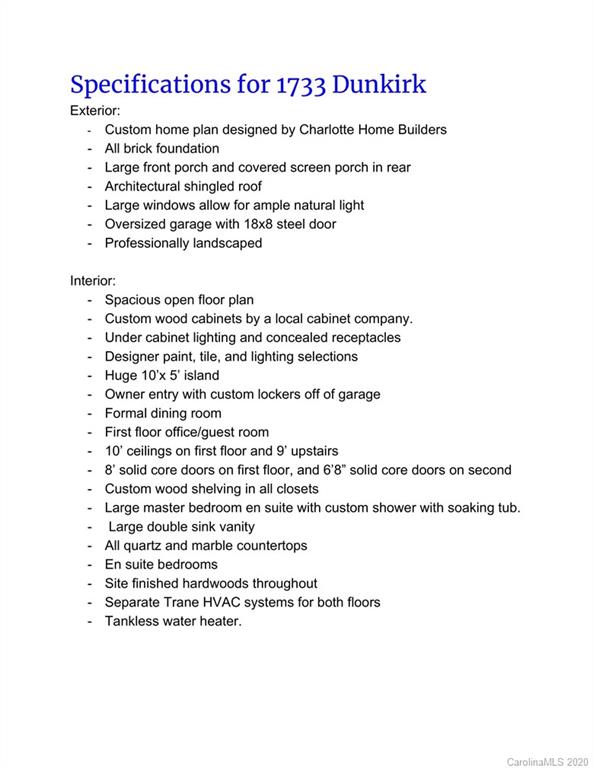 1733 Dunkirk Drive Charlotte, NC 28203 - Photo 7 of 7