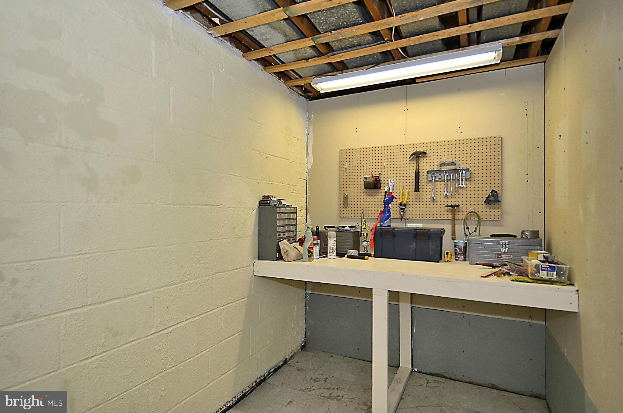 9314 Greyrock Road Silver Spring, MD 20910 - Photo 23 of 28 Work Area - Lower Level