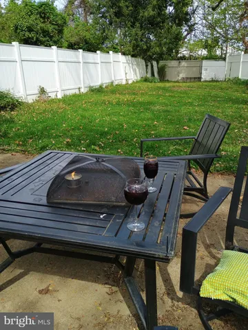 a view of a wooden door