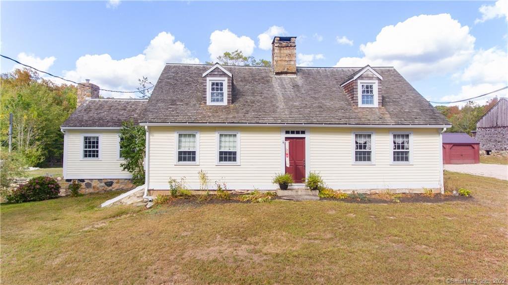 Lovely 1750 home on 8.33 ACRES has 3 bedrooms and 2.5 baths, with 5 fireplaces(4 work) This home was brought up to date with many fabulous upgrades, including new electric, new plaster, new roof, wood burning outdoor furnace, renovated baths and kitchen. There is also a barn, with stalls and a 3 stall garage. The lower level has been modified to be a sort of in-law suite with its own access. There are fruit trees and a garden and plenty of room for horses, cows, sheep and /or chickens. Come see it now!