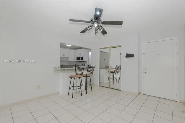 a view of empty room