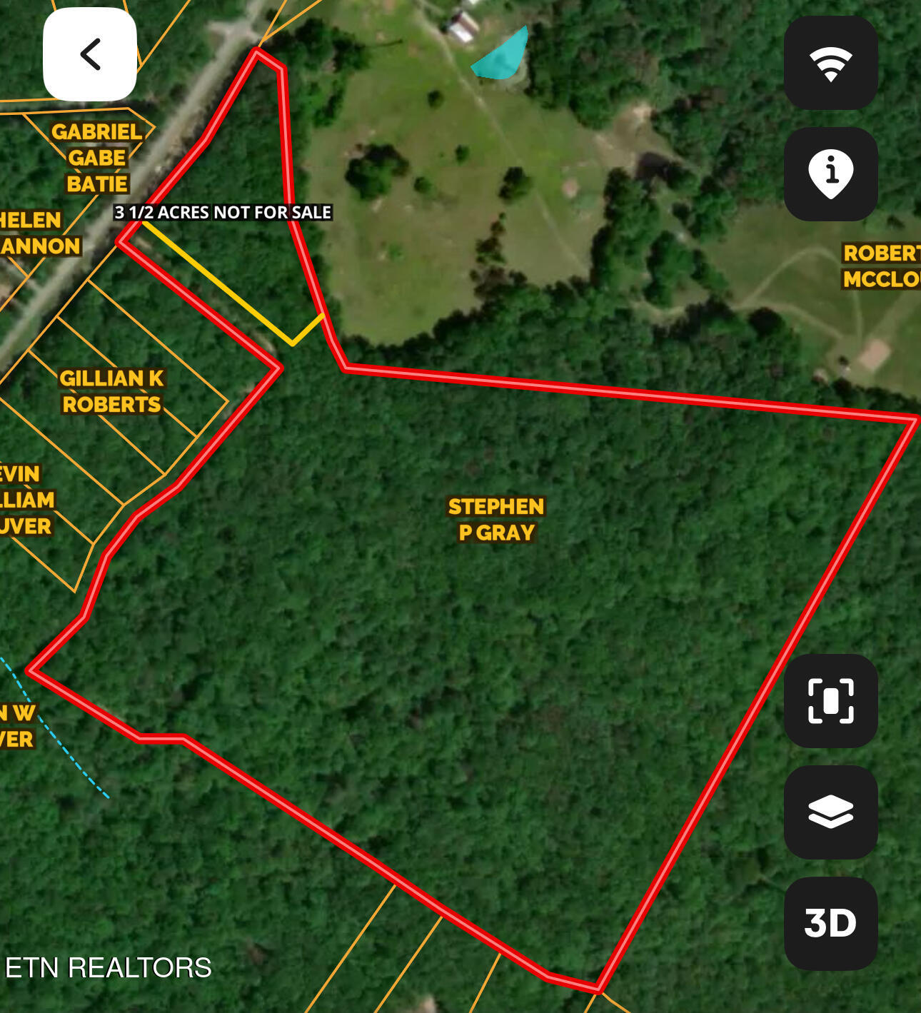 2025 Allardt-Tinch Road Jamestown, TN 38556 - Photo 49 of 59 Boundary Map