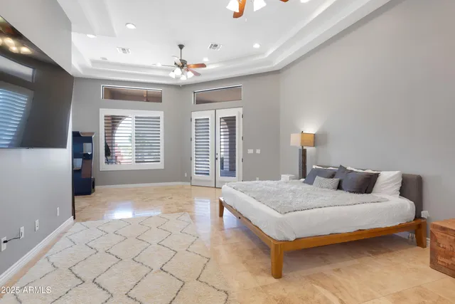 a view of a house with snow on the background